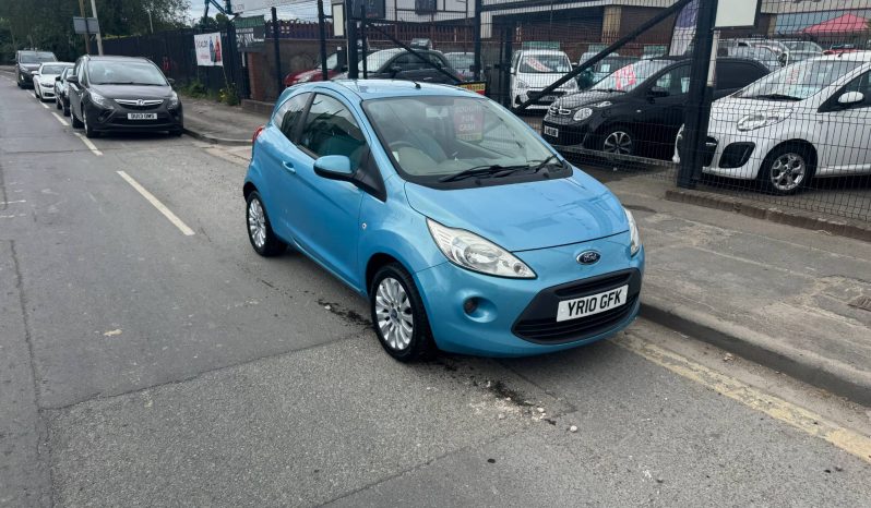 2010/10 Ford KA 1.2 Zetec 3dr h/b full