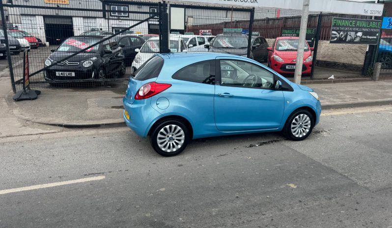 2010/10 Ford KA 1.2 Zetec 3dr h/b full