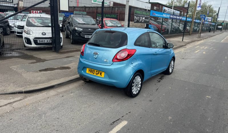 2010/10 Ford KA 1.2 Zetec 3dr h/b full