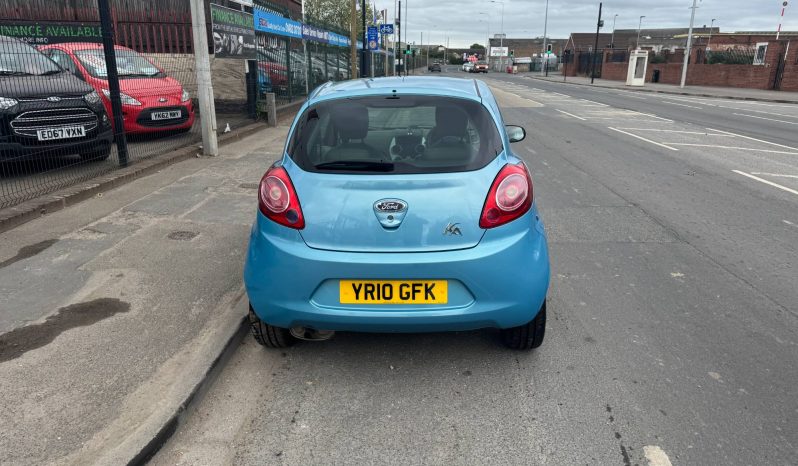2010/10 Ford KA 1.2 Zetec 3dr h/b full