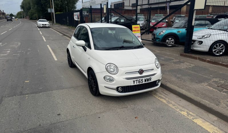 2015/65 Fiat 500 1.2 Lounge 3dr h/b full