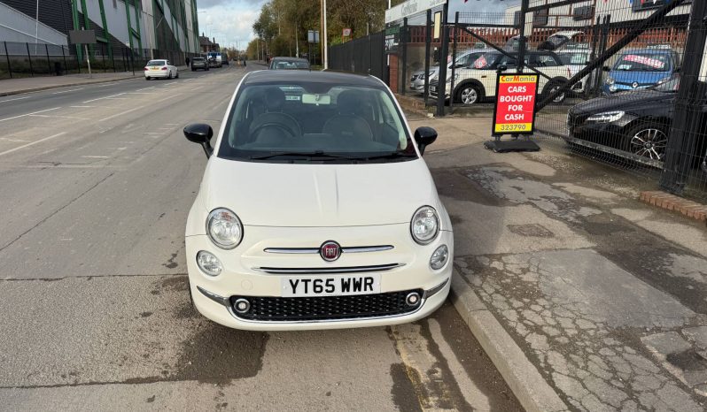 2015/65 Fiat 500 1.2 Lounge 3dr h/b full