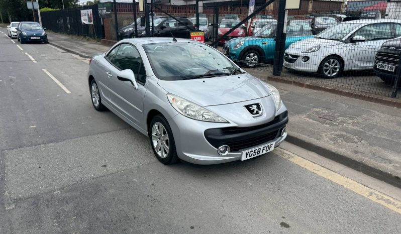 2008/58 Peugeot 207CC 1.6 16V Sport 2dr Convertible full
