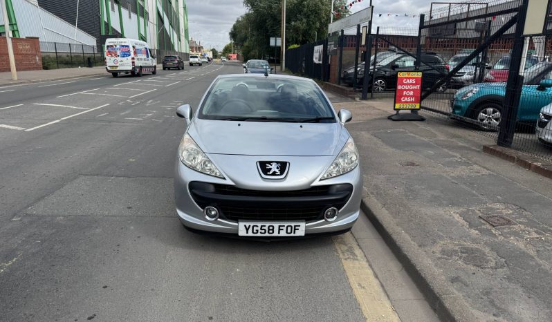2008/58 Peugeot 207CC 1.6 16V Sport 2dr Convertible full