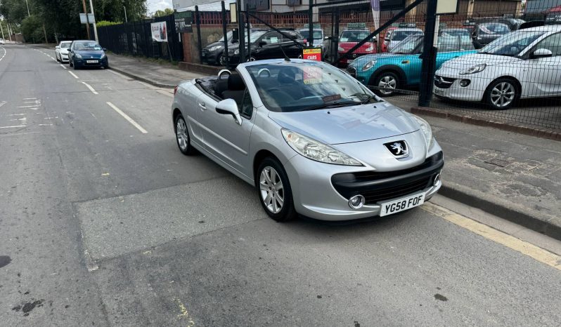 2008/58 Peugeot 207CC 1.6 16V Sport 2dr Convertible full