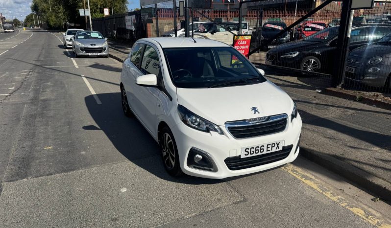 2016/66 Peugeot 108 1.2 PureTech Allure 5dr h/b full