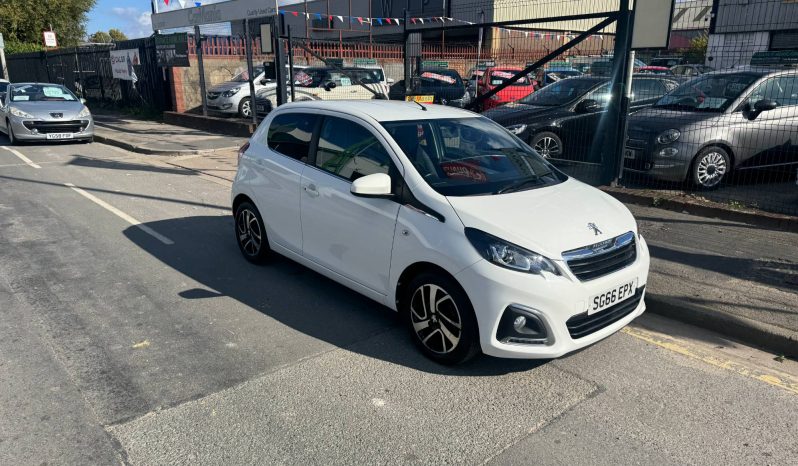 2016/66 Peugeot 108 1.2 PureTech Allure 5dr h/b full