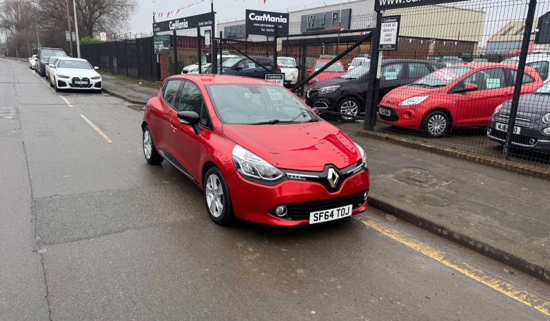 2014/64 Renault Clio 1.5 dCi (90) Dynamique MediaNav Energy 5dr h/b full